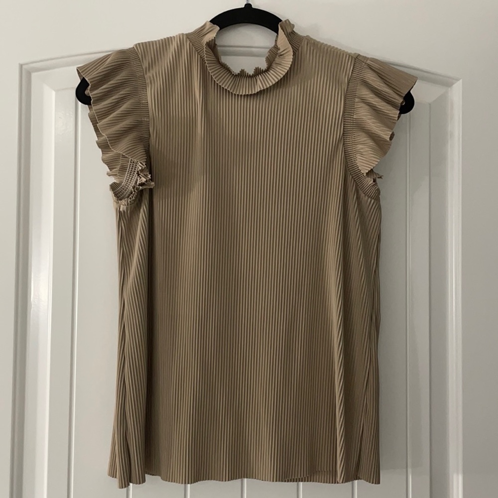 Zara Pleated Top